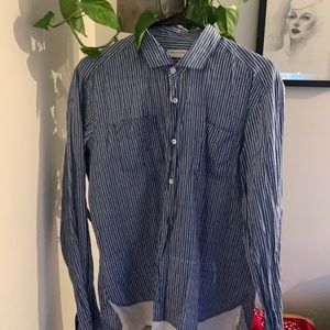 Dries Van Noten Striped Button Down